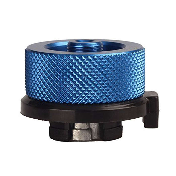 LAOTIE Colorful Camping Stove Converter for Butane Canister to Screw