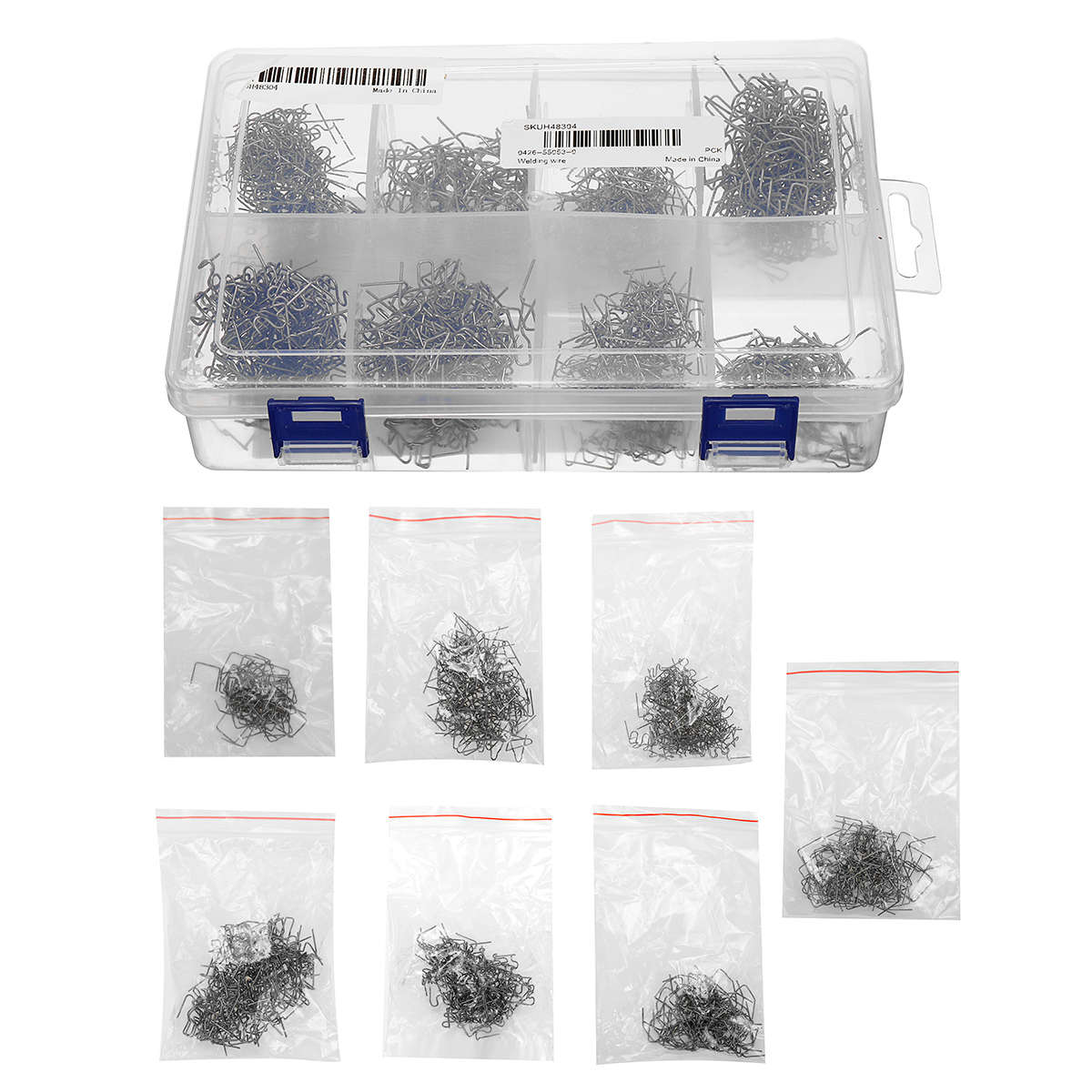 800Pcs Staples Repair Tools Kit For Plastic Welder Car Bumper Repair Machine