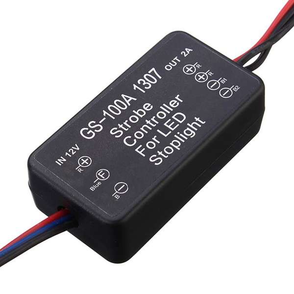 Universal Flash Strobe Controller Flasher Module For LED Brake Stop Light