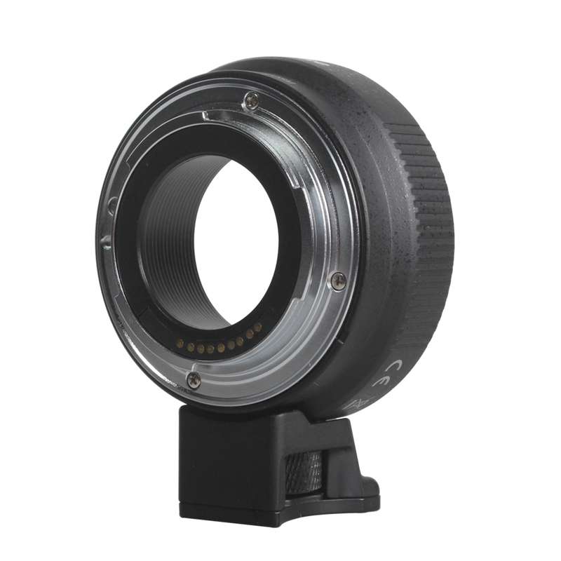 Commlite CM-EF-EOSM Lens Mount Adapter Electronic AF Mount Adapter with IS Function for Canon EF ...