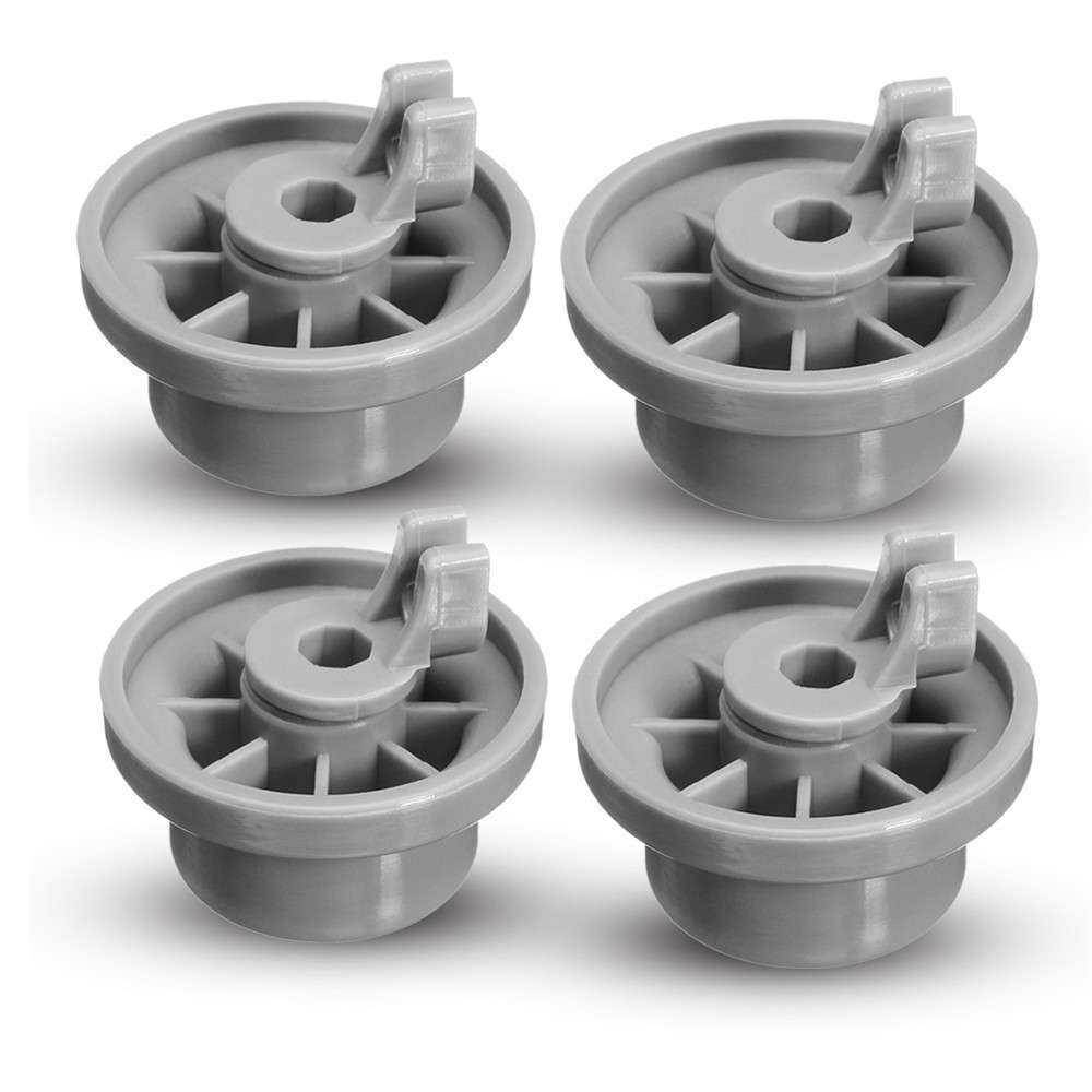 4pcs Dish Washer Wheel Roller Lower Rack Basket Wheel Roller for Bosch