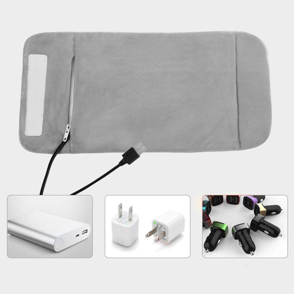 USB Baby Feeding Milk Bottle Warmer Heating Insulation Cover Outdoor Portable