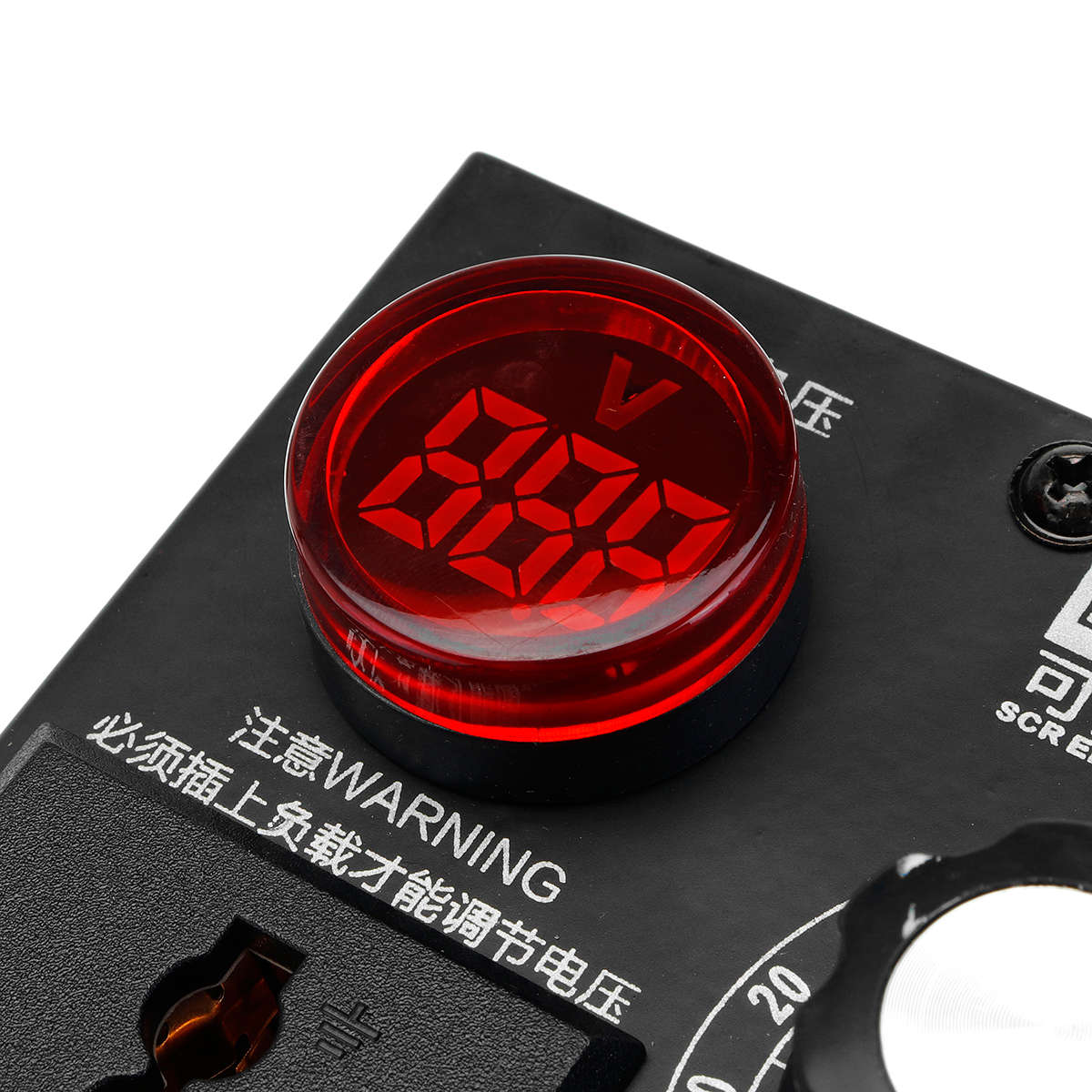 AC 220V 4000W Variable Voltage Regulator Step Down Voltage Converter Transformer Motor Speed Fan Con