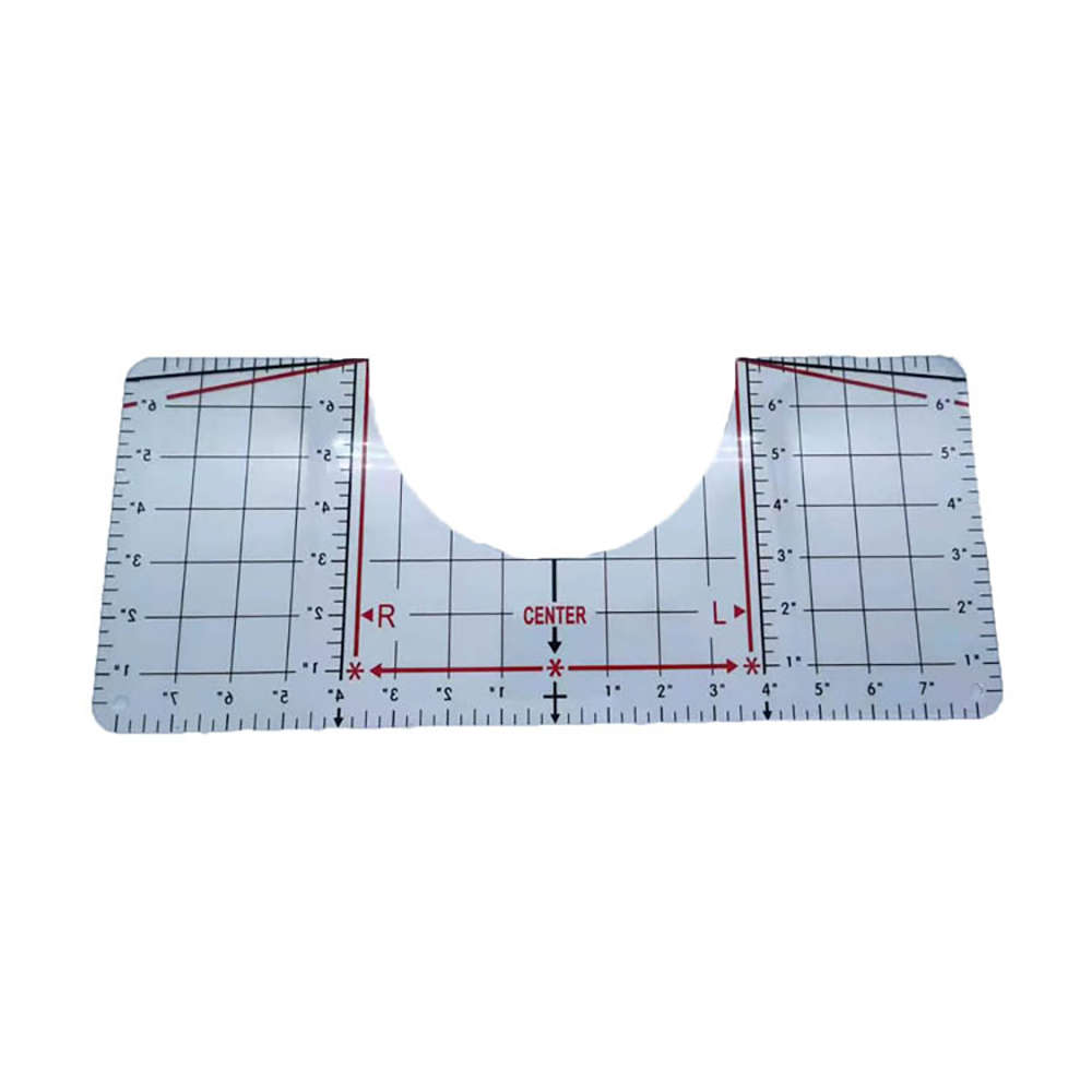 17 Inch T-shirt Ruler Guide High Precision to Center Designs T-Shirt Alignment