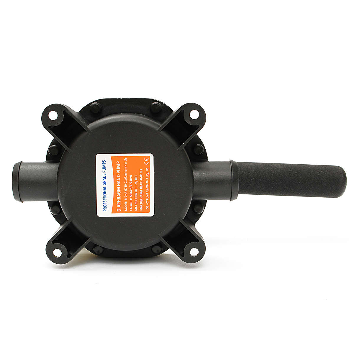 720GPH Manual Hand Bilge Pump Self Priming Waste Salt Water Diesel Transfer