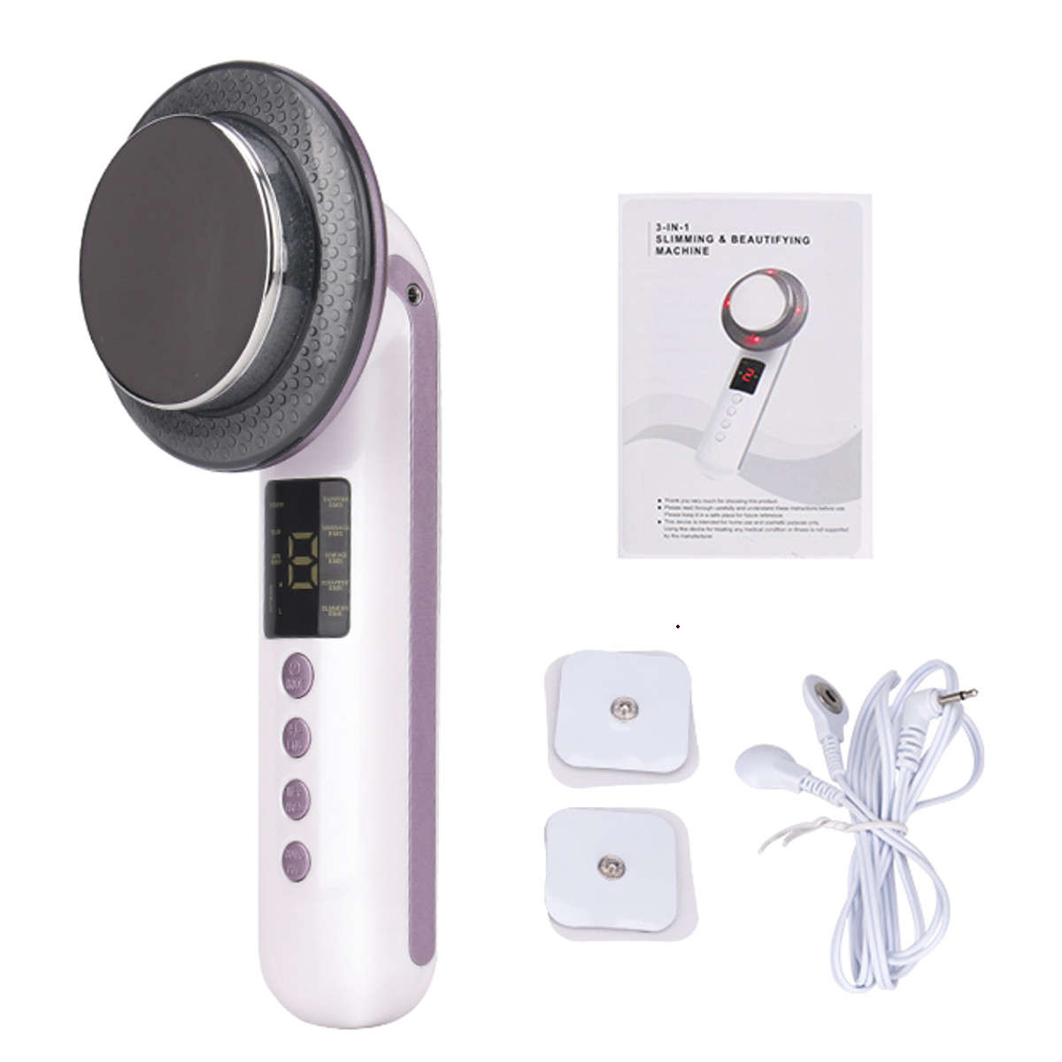 Ultrasonic Cavitation Body Slimming Massager LED Anti Cellulite Massage Fat Burner Weight Reduce Dev