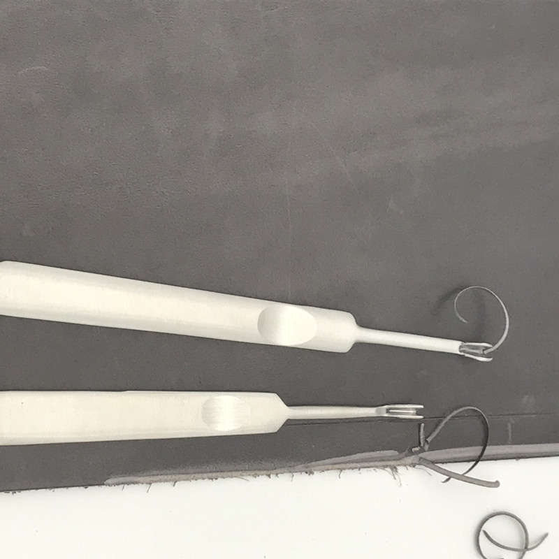 Honana Stainless Steel U Or V Shape 2 Optional Size Stitching Groover Leather Craft Tool