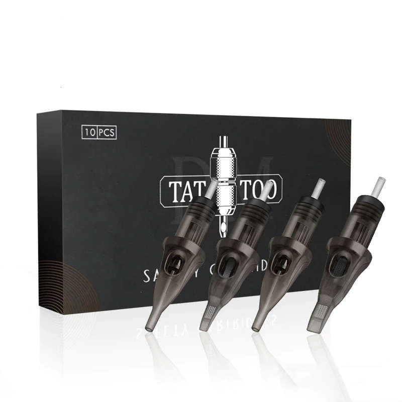 (Style #1211 Type RS )Cartridge Tattoo Needles RL RS RM M1 Disposable Sterilized Safety Tattoo N...