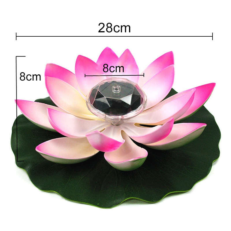 LED Solar Light Waterproof Outdoor Lamp for Swimming Pool Garden Landsca