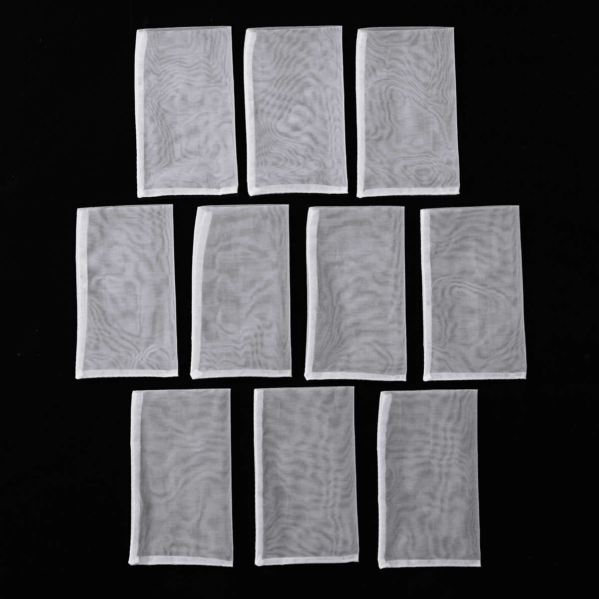 20Pcs 100u 2.5 x 4.5 Reusable Rosin Press Filter Tea Bags Nylon Mesh Micron Screen Rosin Bag"