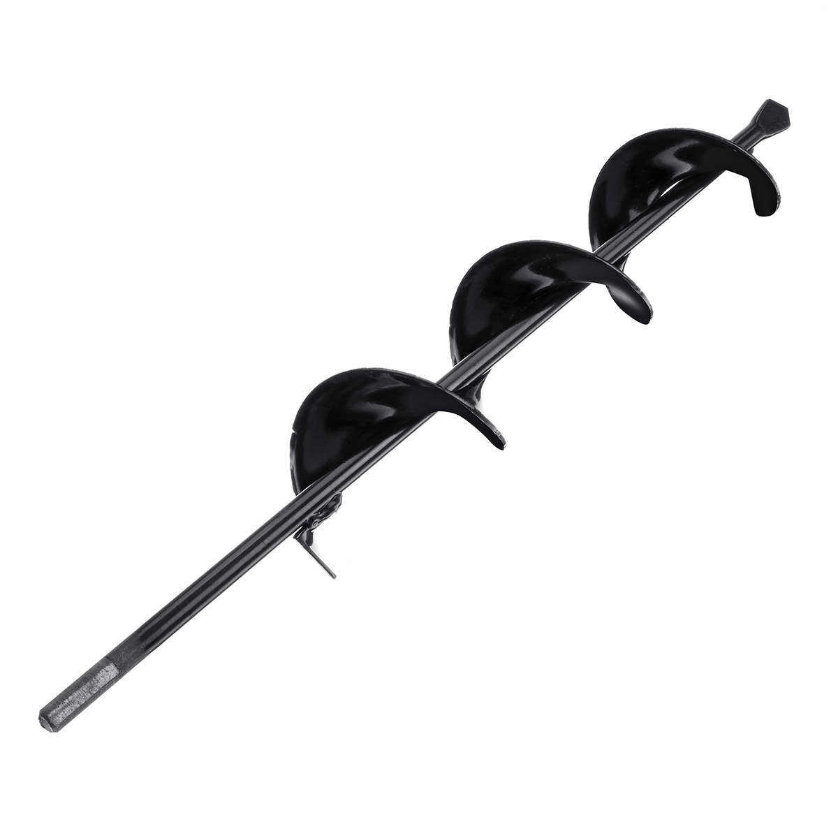 New 6.6x42cm / 6.6x62cm Planter Garden Auger Spiral Drill Bit Earth Planting Auger Drill Bit f