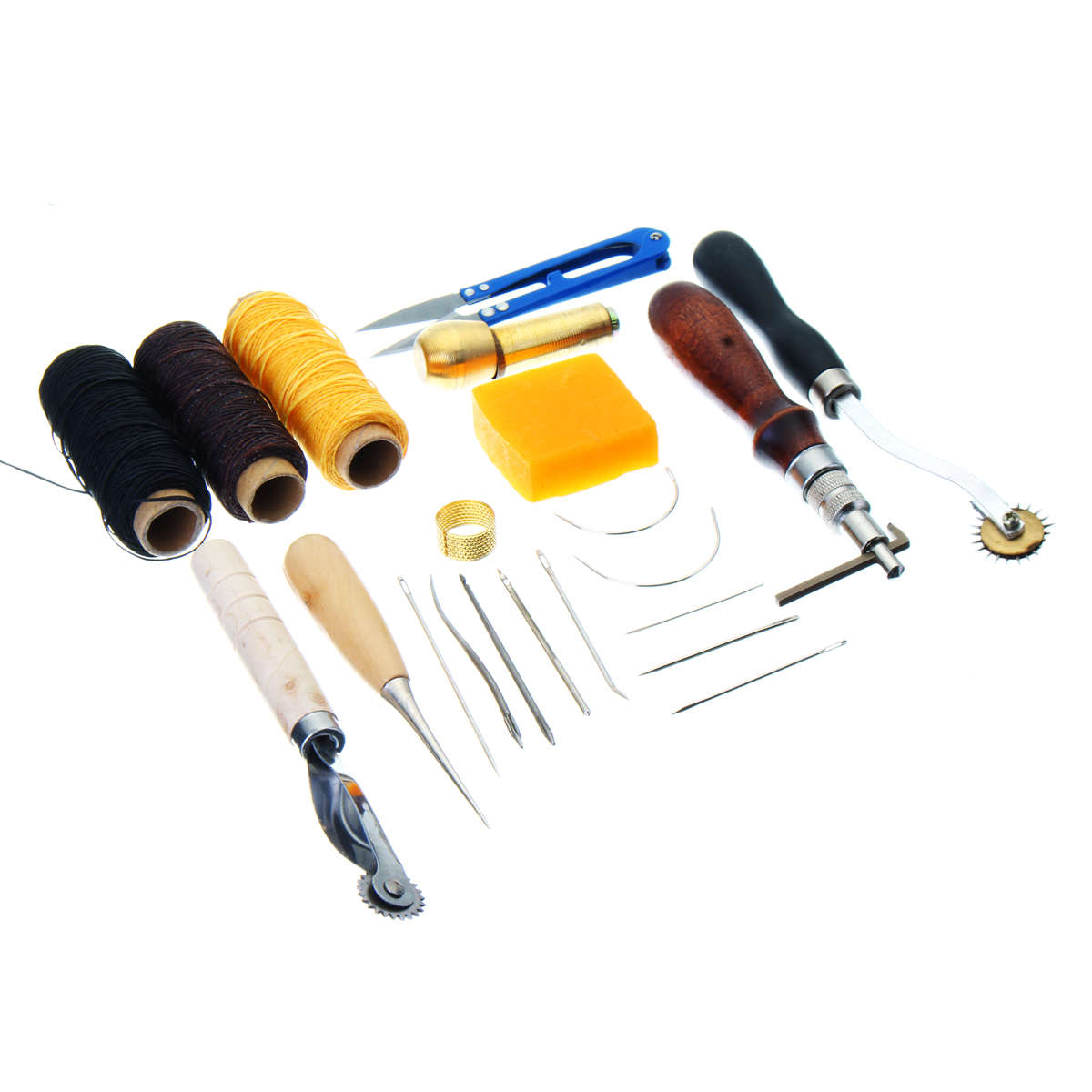 12Pcs Leather Craft Hand Stitching Sewing Tool Leather Hand Sewing Tool