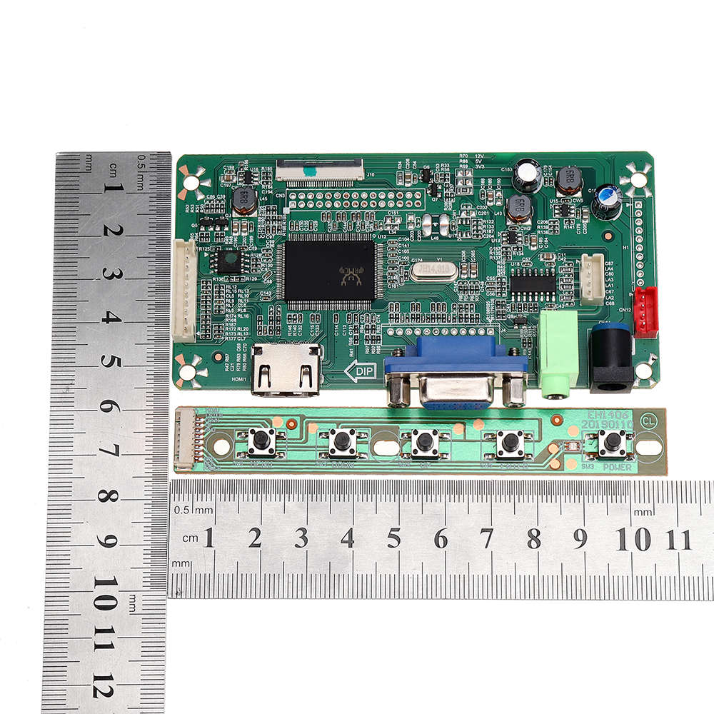 RQ8 HDMI/VGA HD eDP LCD Screen Driver Board 10 Inch-17.3 Inch Universal 1080p RTD2556_eDP 1A1H_WS_R1