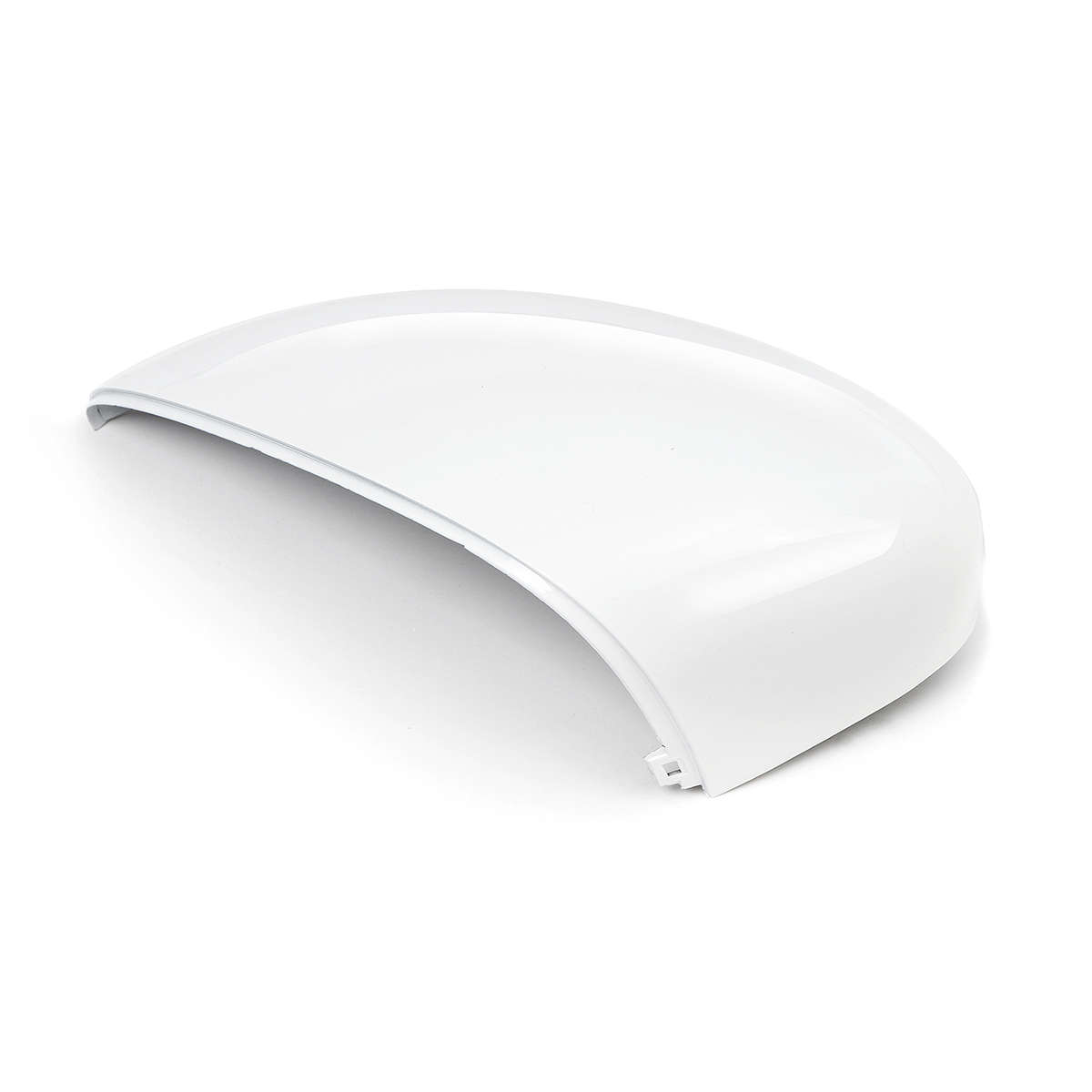 White Rearview Side Mirror Replacement Cover Cap Case For Ford Fiesta 2008-2017 (Style Left)