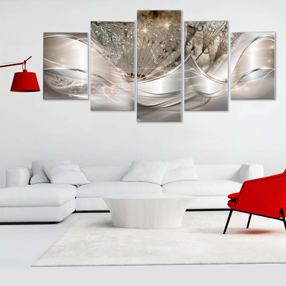 5pcs Painting Canvas Wall Art Painting Home Decor Abstract Wall Art Picture for Living Room Home no