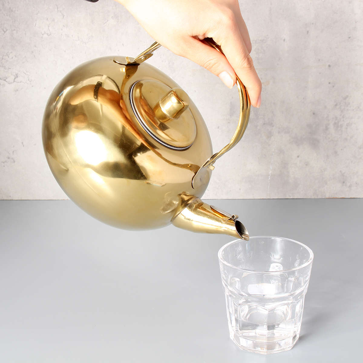 Stainless Steel Tea Pot Kettle Removable Infuser Filter Tea Pot