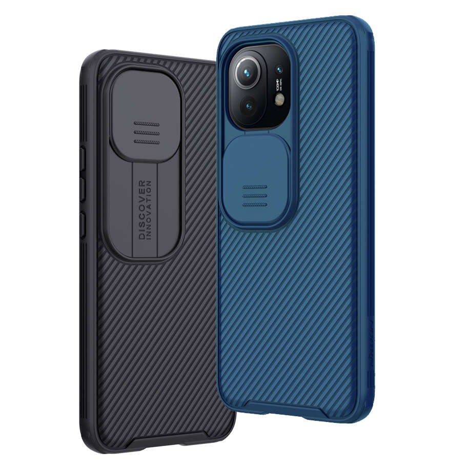 [Upgrade Version] Nillkin for Xiaomi Mi 11 Case Bumper with Lens Cover Shockpro