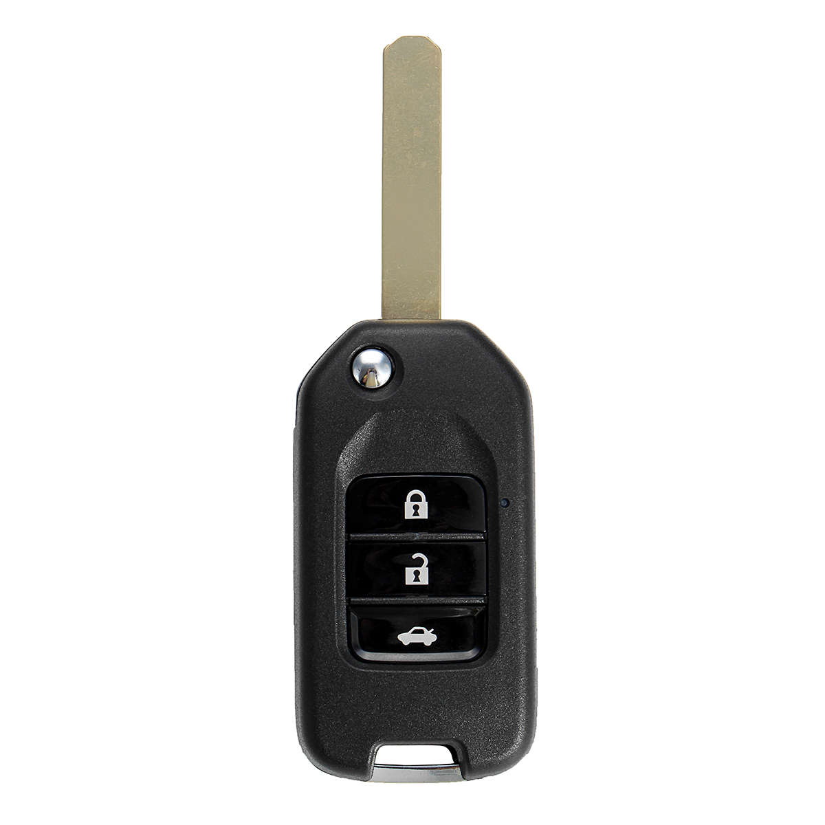 Car 3 Button Remote Fold Key Fob Case/bag Flip Shell for Honda Civic