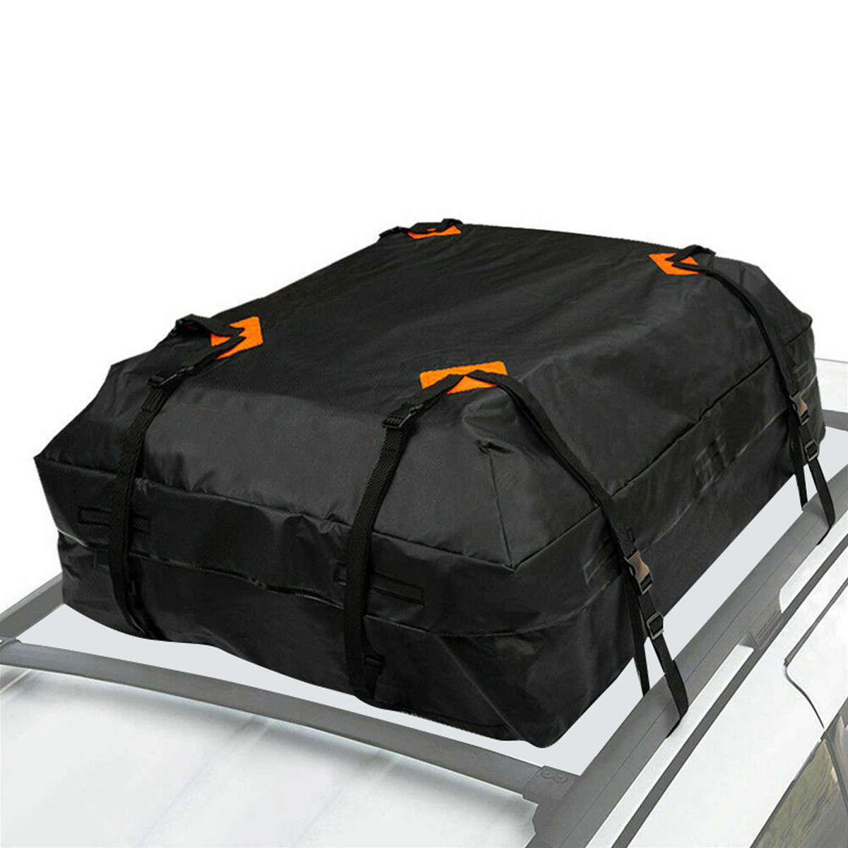 475L Car Rooftop Cargo Bag 420D Waterproof Car Top Carrier Bag Luggage Storage