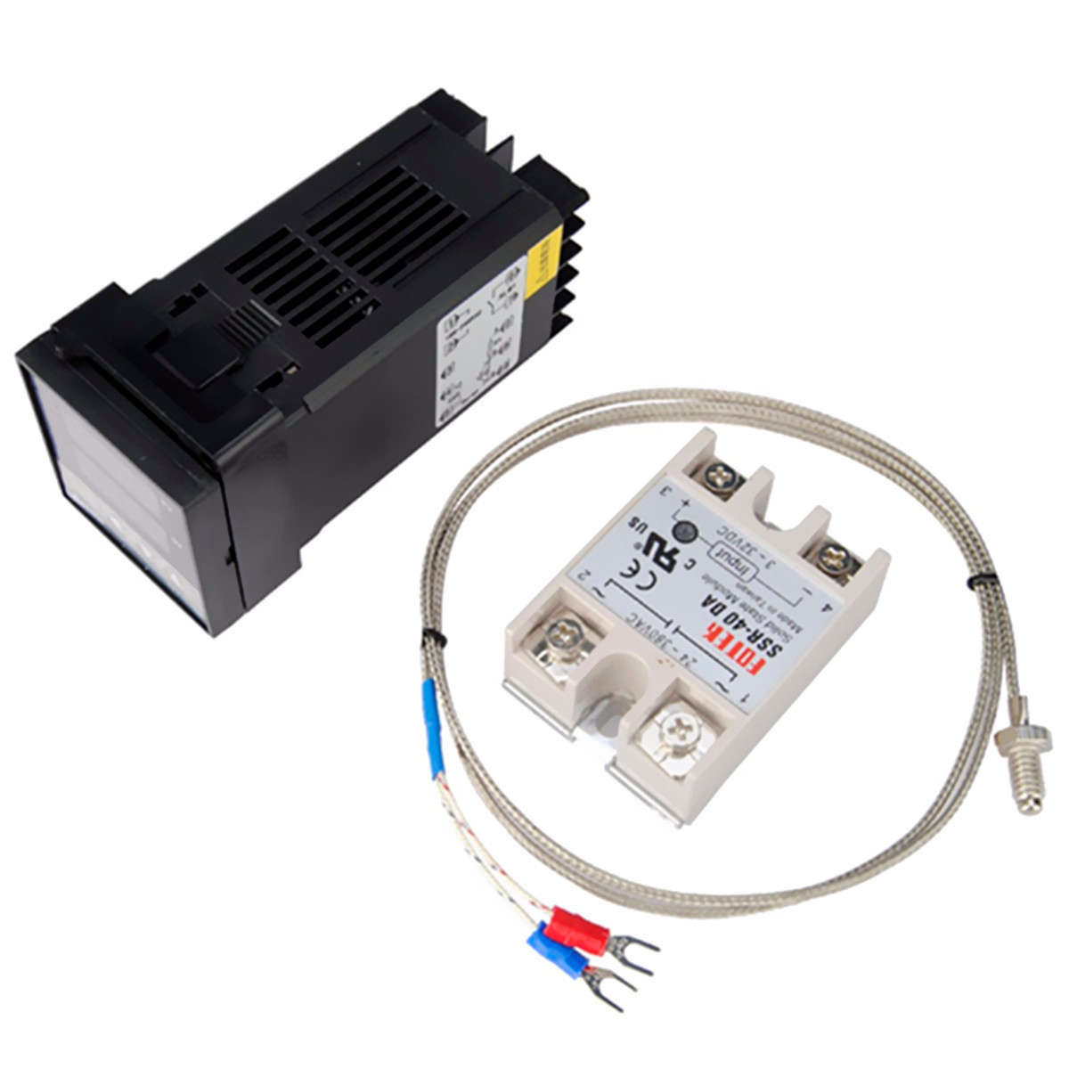 REX-C100 220V Digital PID Temperature Controller Kit