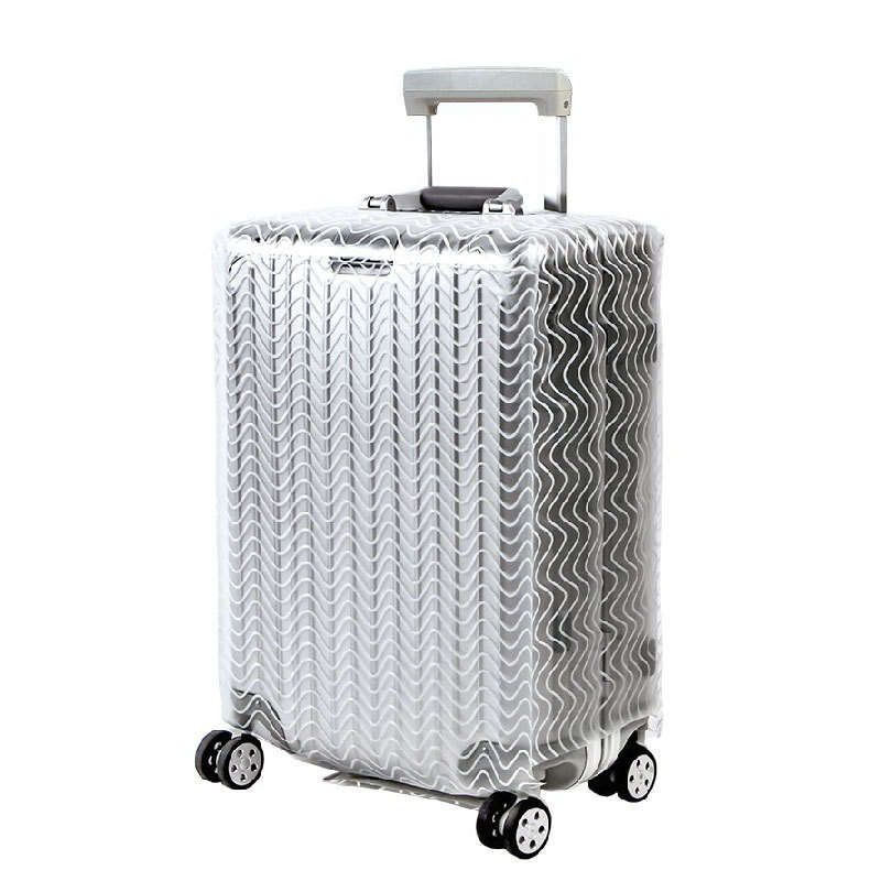 New Honana PVC Transparent Clear Waterproof Luggage Cover Trolley Case Cover Durable Suitcase