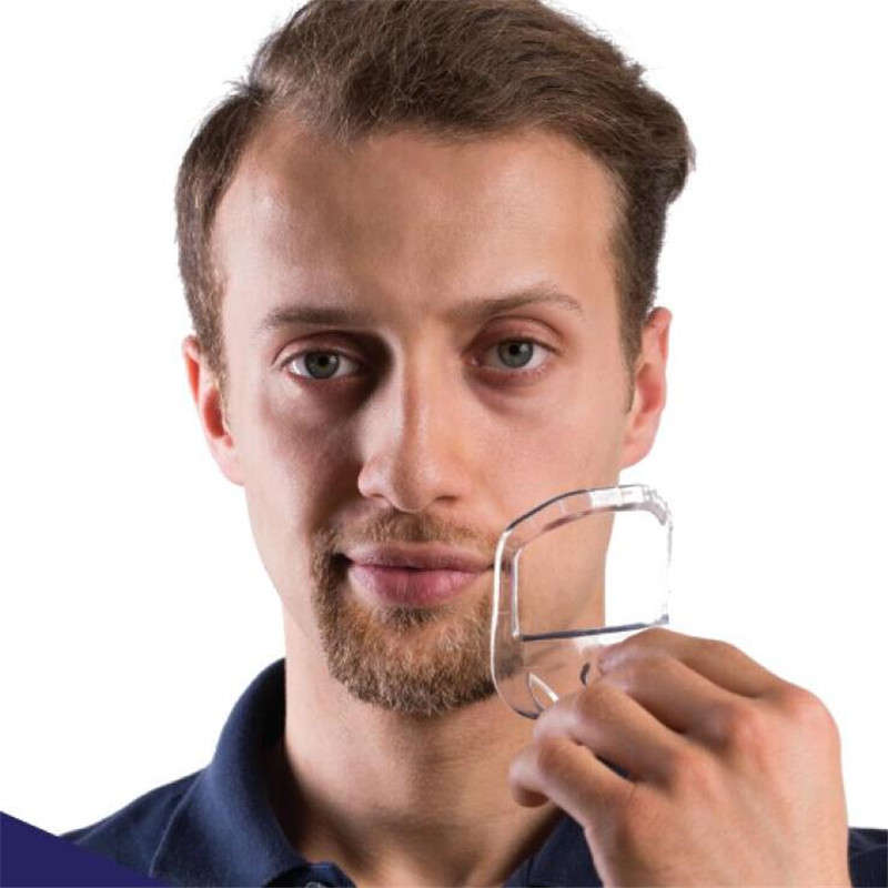 5 Pcs Beard Comb Styling Tools for Men Goatee Shaping Template Beard Shaving Face Care Model...