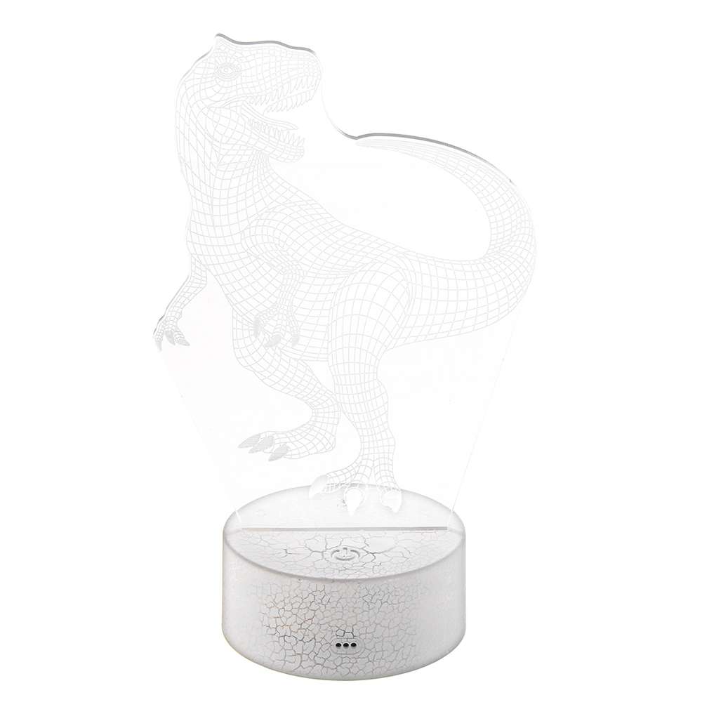 New 3D Illusion Night Light Touch Remote Control Home Decor Table Desk Sleeping