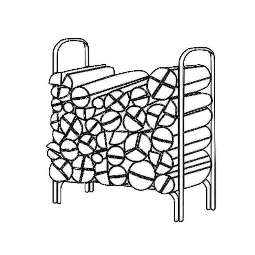 Waterproof Outdoor Patio Garden Firewood Rack Log Waterproof Cover Heavy Duty Wood Storage Dustproof