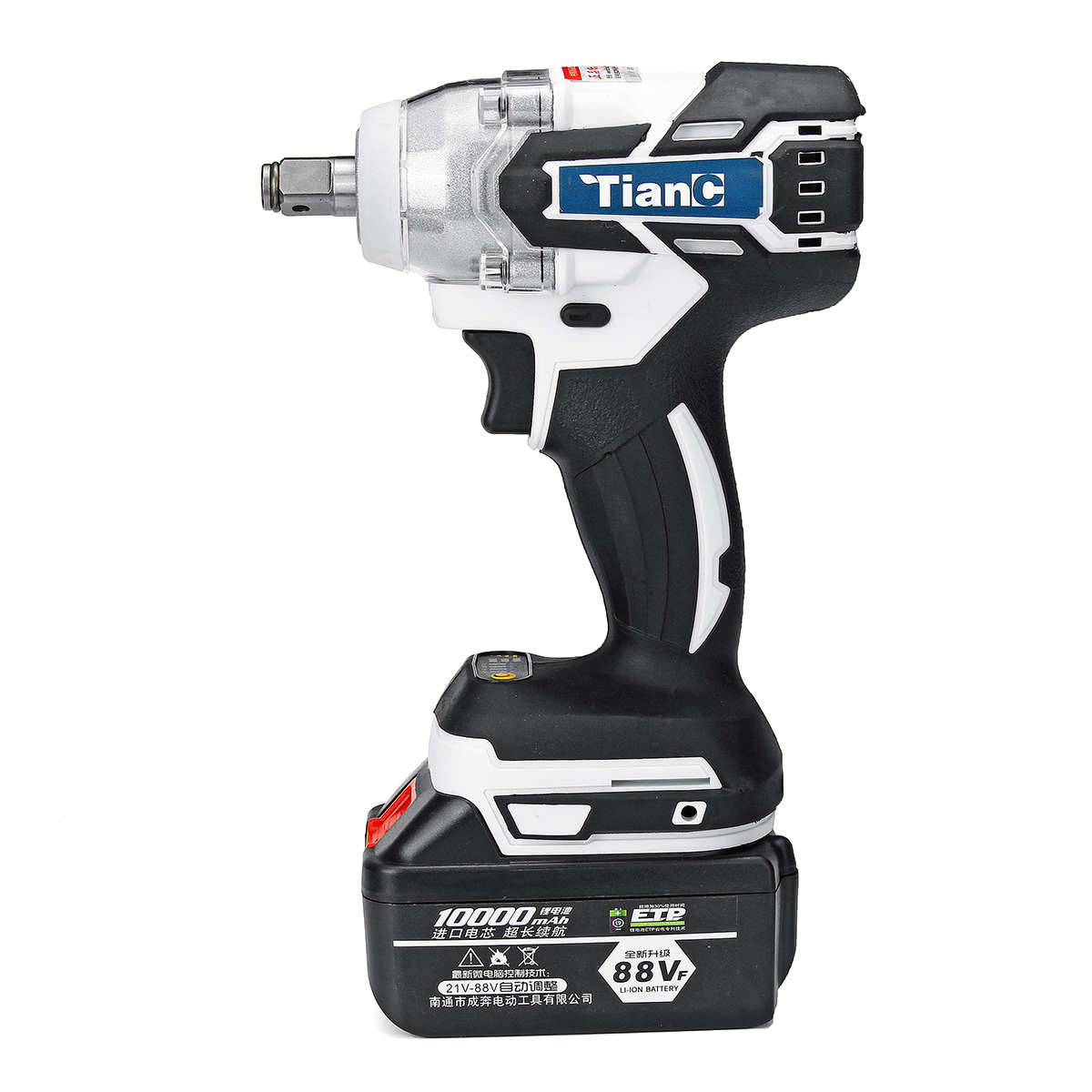 3 In 1 88V 10000mAH Power Drills Electric Screwdriver Brushless Electric Wrench 240-520NM Adjus