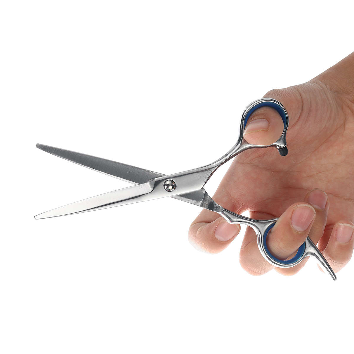 9pcs Hair Cutting Scissors Thinning Shears Comb Clips Cape Scissors Wallet For Barber