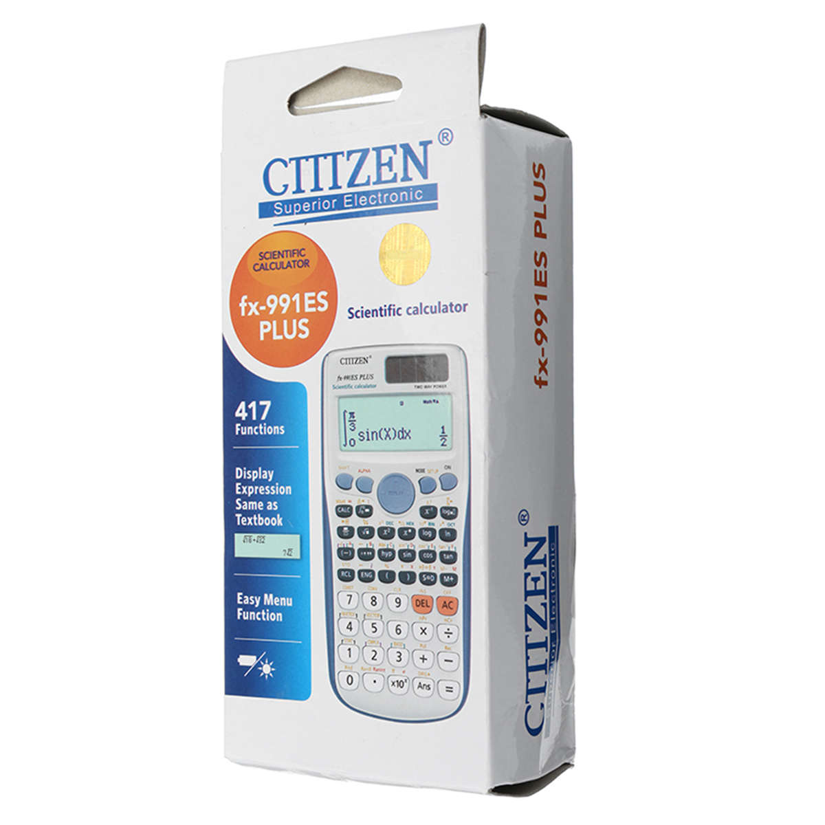 FX-991ES-PLUS Scientific Calculator Office Calculator 417 Kinds of Functions Student Function Scient