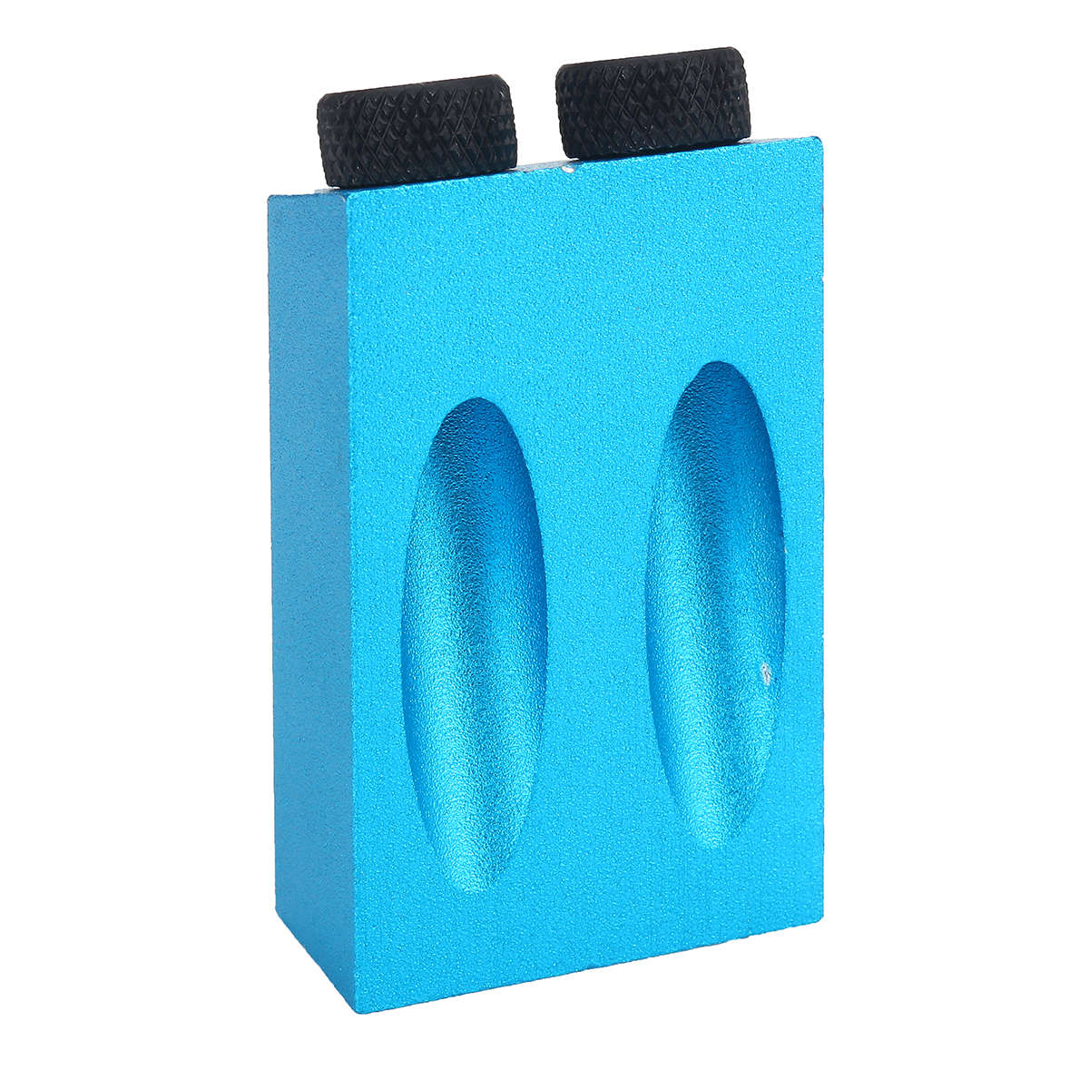 15 Degree Drilling Angle Pocket Hole Screw Jig Dowel Drill Joinery Kit Carpenters Woodw (Color Blue)