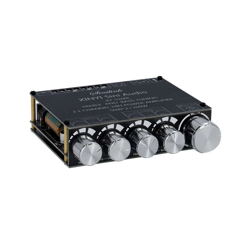 XY-S100L TPA3116D2 bluetooth 5.0 Subwoofer Amplifier Board 50WX2+100W 2.1 Channel Power Audio Stereo