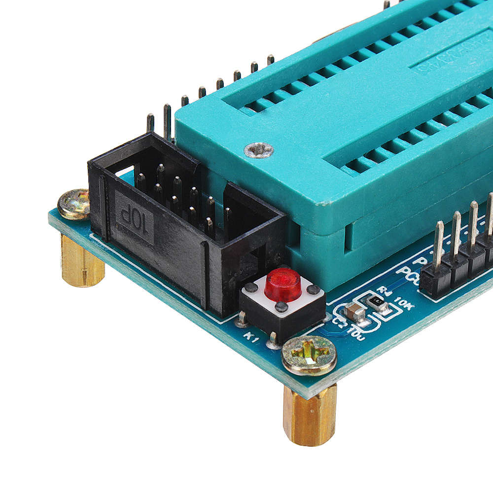 AVR ATMEGA16 Minimum System Development Board ATmega32 + USB ISP USBasp Programmer w - Free Shipping