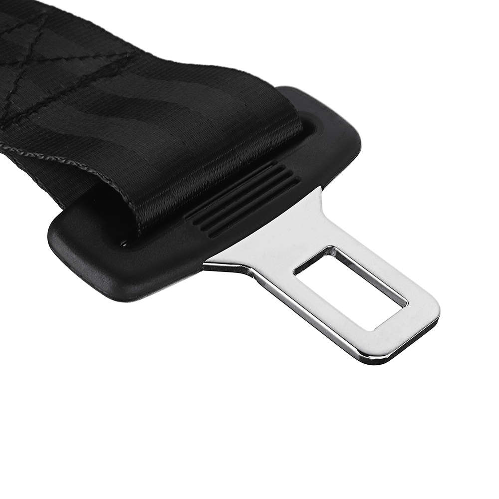 Universal 1Pcs Universal 14 Inch Car Seat Safety Belt Extension Black Buckle