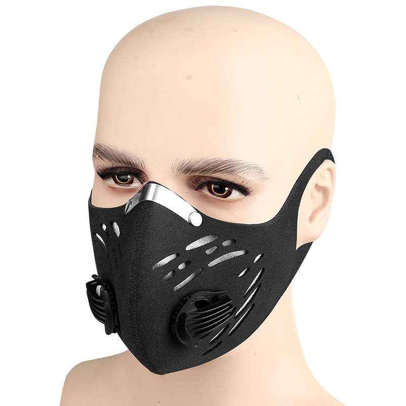 Anti-smog Cycling Mask Windproof, Dustproof and Warm Mask Activated Carbon Anti-haze Out Riding Mask