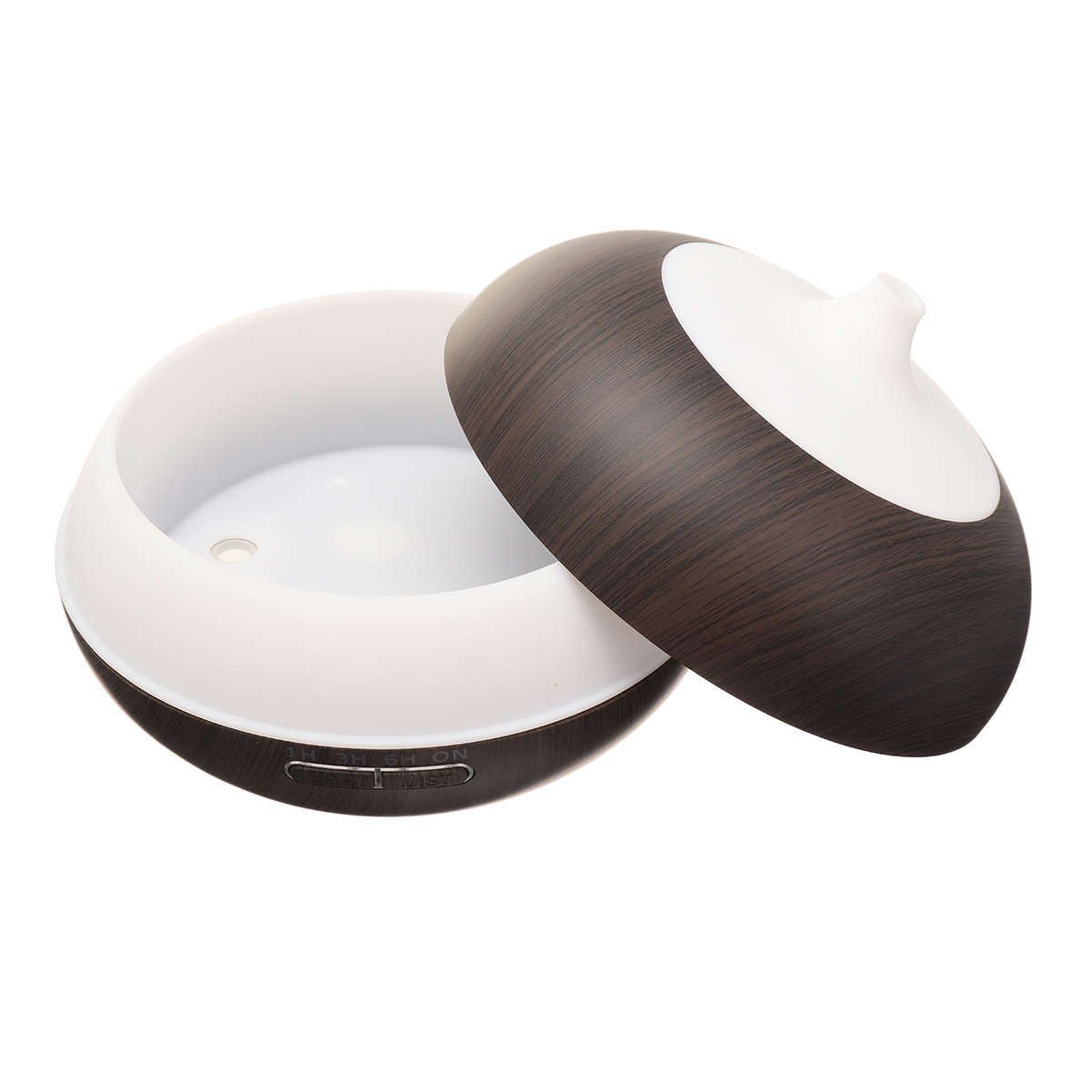 550ML LED Ultrasonic Aroma Aromatherapy Diffuser 3 Gears Timing Essentia