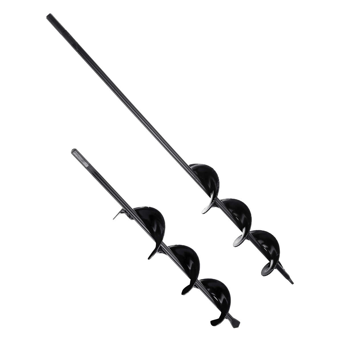 New 6.6x42cm / 6.6x62cm Planter Garden Auger Spiral Drill Bit Earth Planting Auger Drill Bit f
