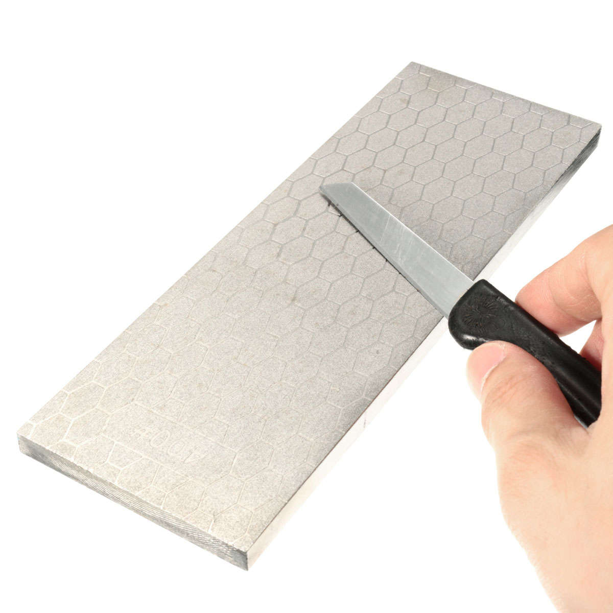 8 Inch 400&1000 Grit Double Sided Diamond Grit Sharpen Stone Sharpening Whetstone