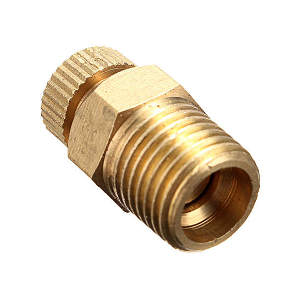 New PT 1/2 3/8 1/4 Inch Brass Drain Valve Air Compressor Male Threaded Water Drain Valve