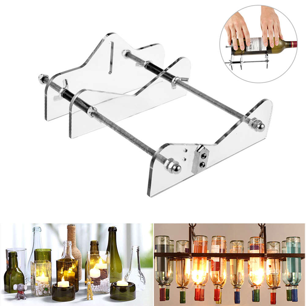 DIY Glass Bottle Cutting Tool Set Professional for Bottle-Cutter Light Acrylic Bottles Cutter Portab