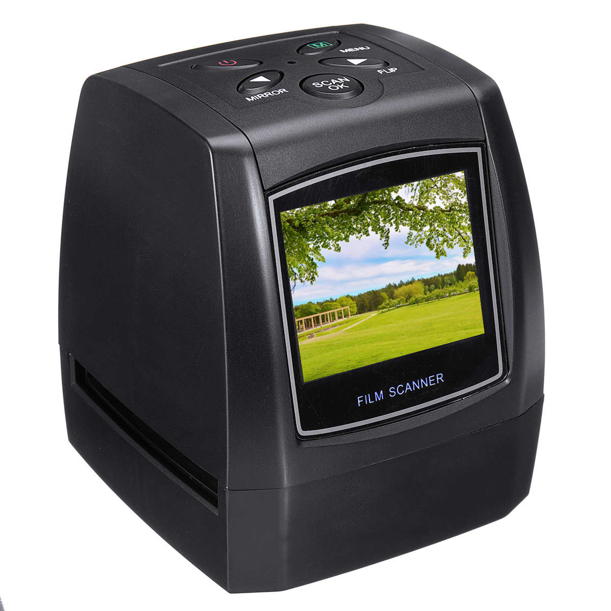 35mm 135mm Negative Film Barcode Scanner Slide Film Converter Protable Photo Digital Image Viewer wi