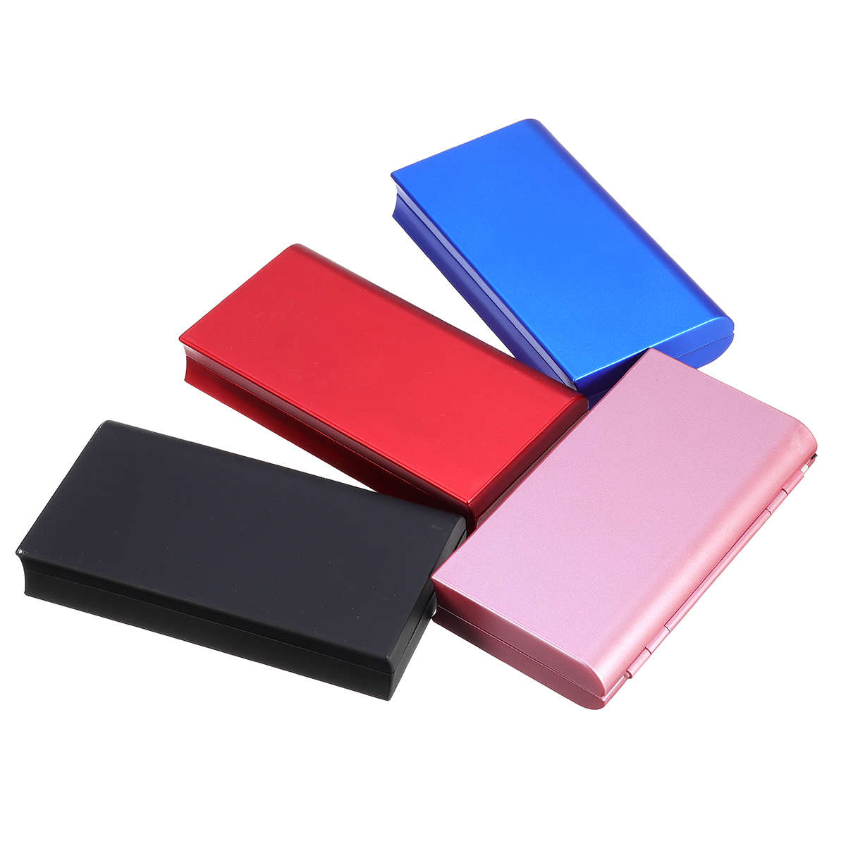 New Folding Rotating Rectangle Rose Ring Box Birthday Valentine's Day Jewelry Bo