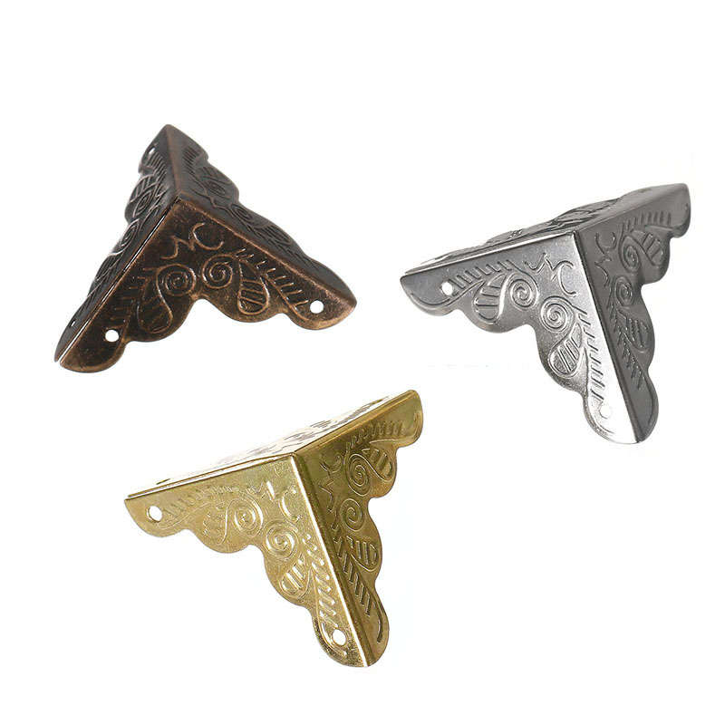 30Pcs Elegant Decorative Corner Protectors Brackets Edge Cover Rattan Pattern 3 Colors