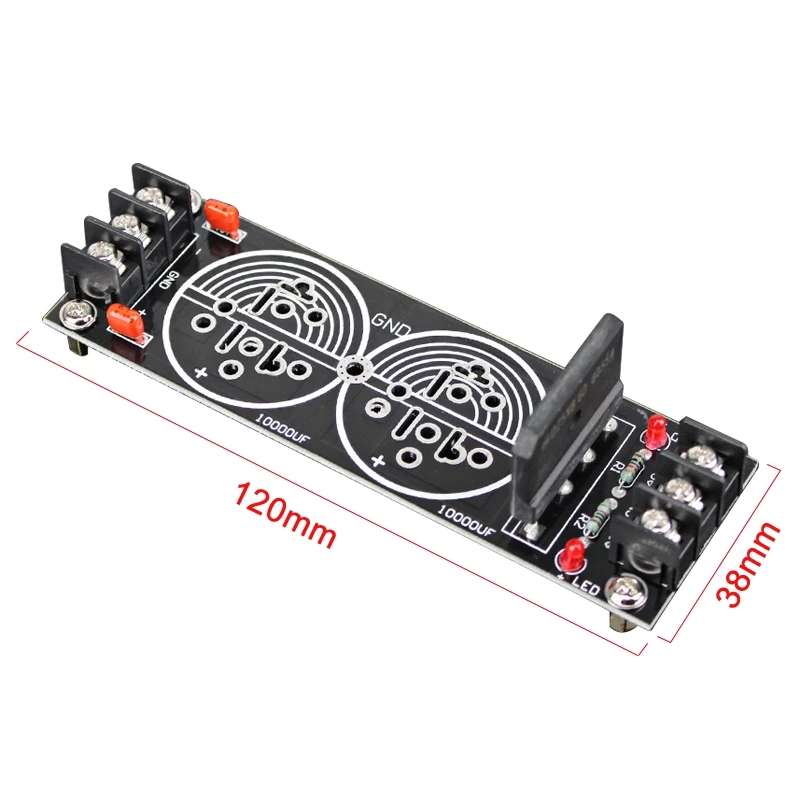 30A Large High Power Amplifier Double Power Supply Rectifier Filter Board HIFI DIY Amplifier board