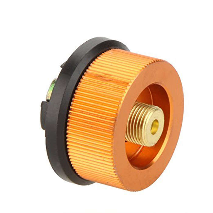 LAOTIE Colorful Camping Stove Converter for Butane Canister to Screw