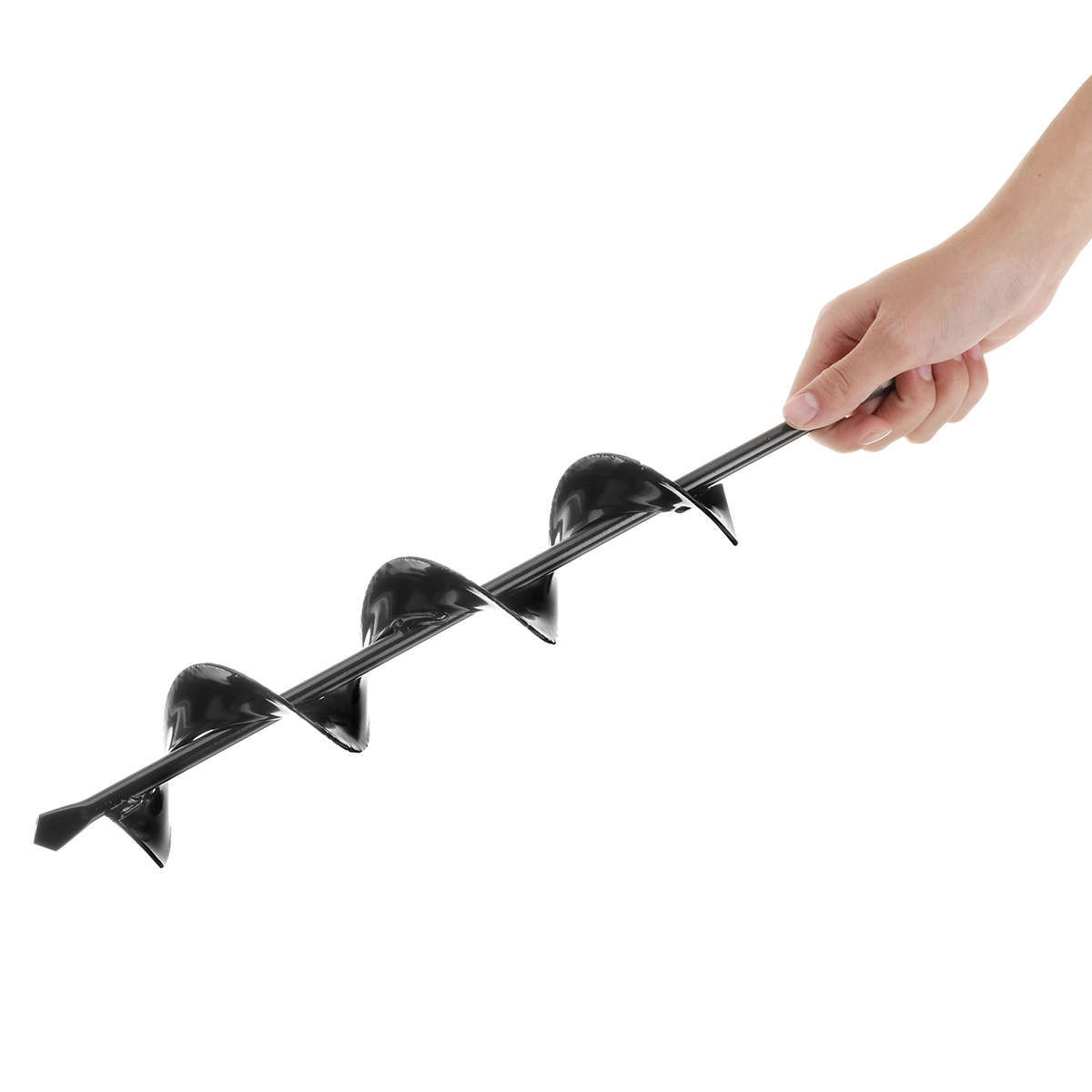 New 6.6x42cm / 6.6x62cm Planter Garden Auger Spiral Drill Bit Earth Planting Auger Drill Bit f