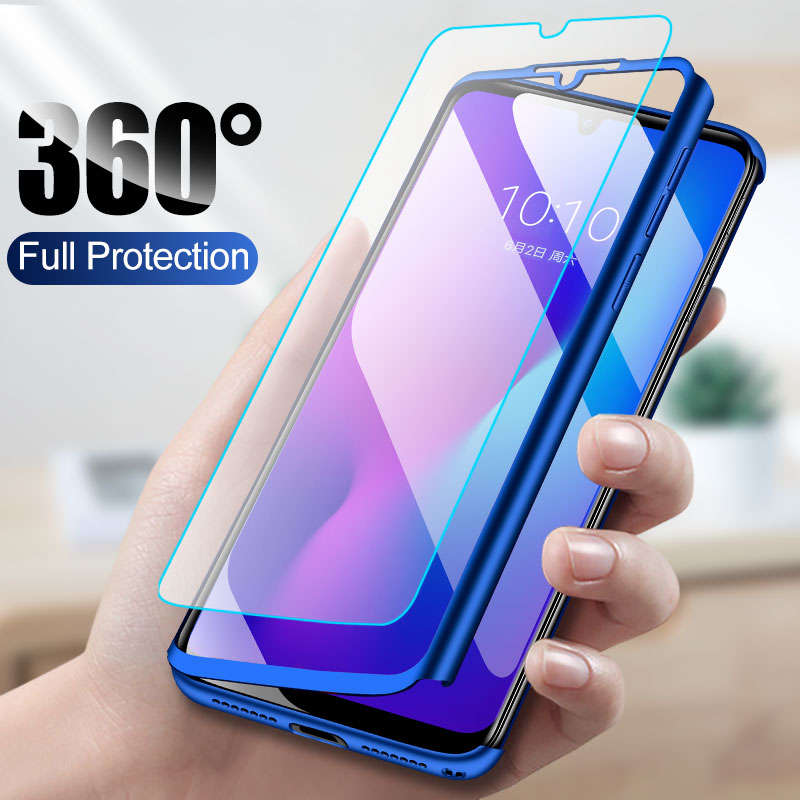 New Bakeey 360 Full Body PC Front+Back Cover Protective Case With Screen Protector For Xiaomi