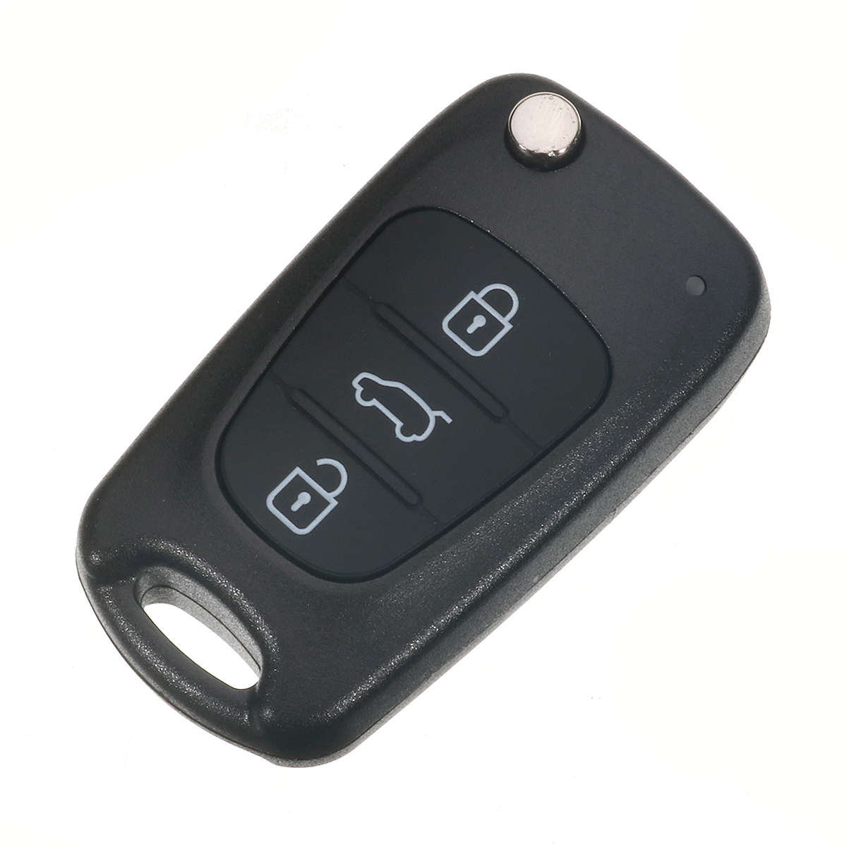 New Remote Folding Key Shell Case Uncut Blade 3 Buttons for Hyundai I20 I30 IX35 I35