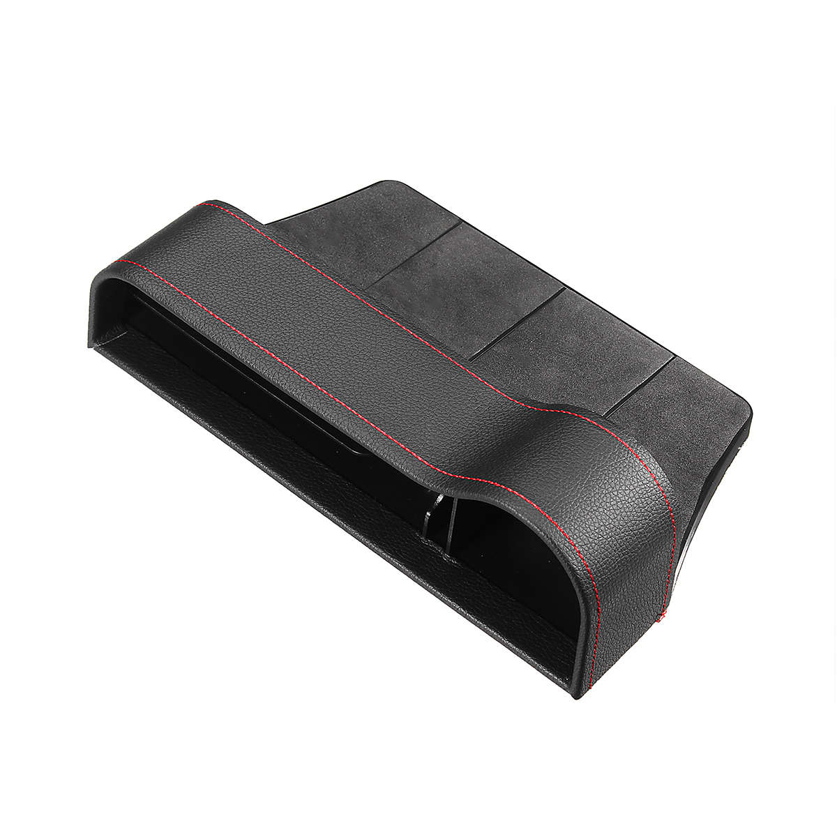 PU Leather Left Side Car Seat Crevice Gap Storage Box